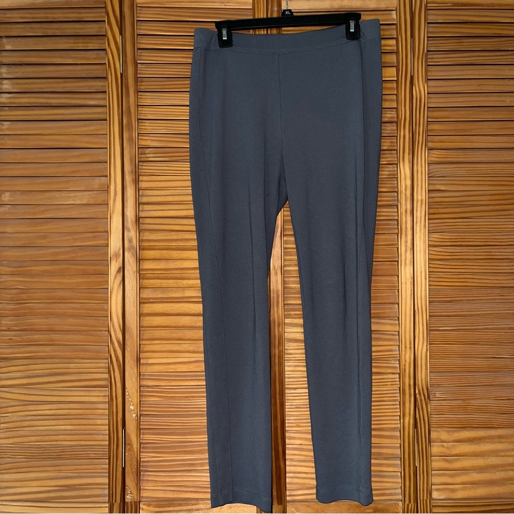 Susan Graver Pull On Gray Leggings Size Small